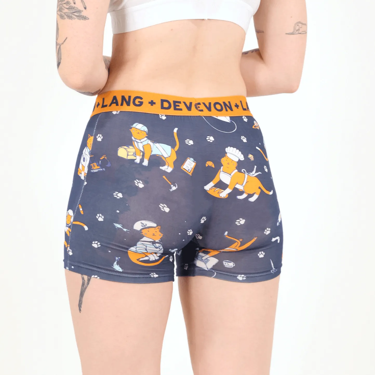Bria 2.0 Boxer Brief - Cats with Jobs
