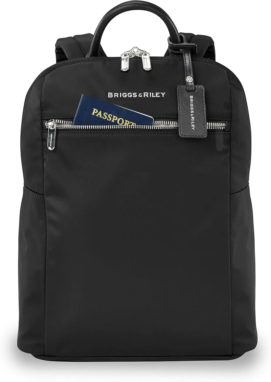 Briggs & Riley Slim Backpack, Black, One Size