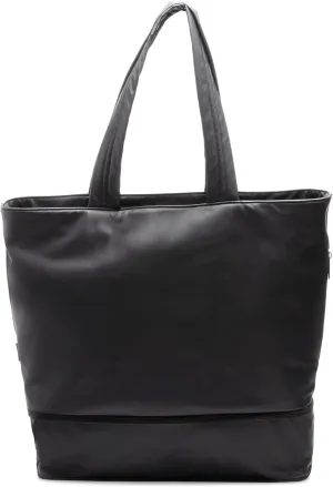 Brookstone Unisex Travel Tote Bag - Handy Work Tote Bags for Women and Men - Black Laptop Tote Bag with Expandable Bottom