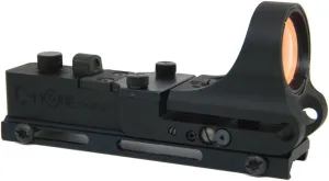 C-MORE Systems Railway Red Dot Sight with Click Switch