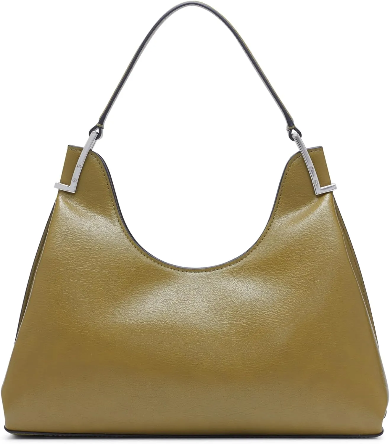 Calvin Klein Women's Falcon Shoulder Bag – Vegan Leather, 2 Pockets
