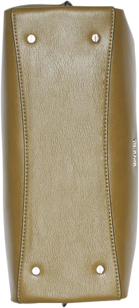 Calvin Klein Women's Falcon Shoulder Bag – Vegan Leather, 2 Pockets