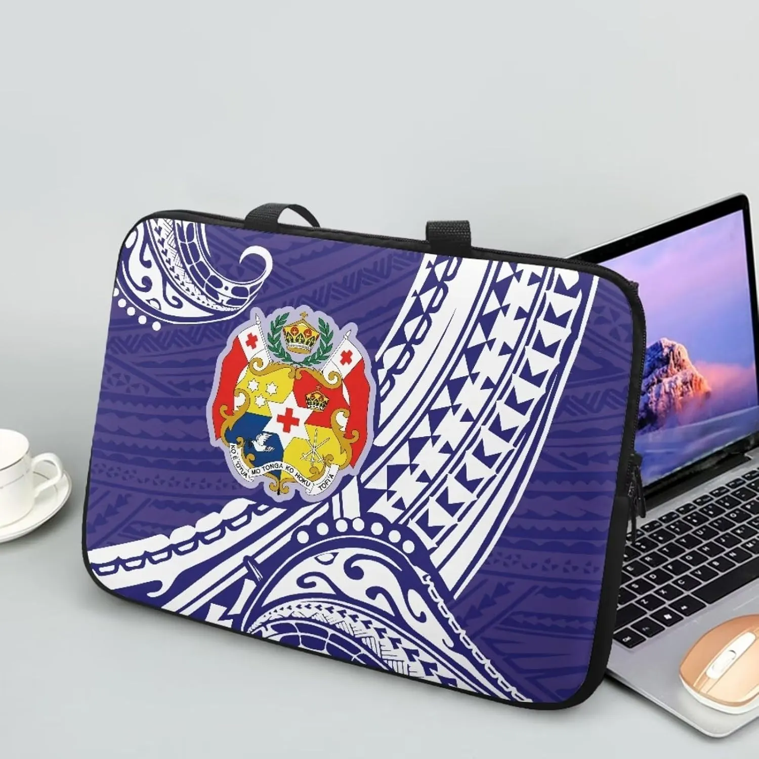 Canvas Laptop Tote Work Bag for Women Computer Compartment Pockets 10-17inch