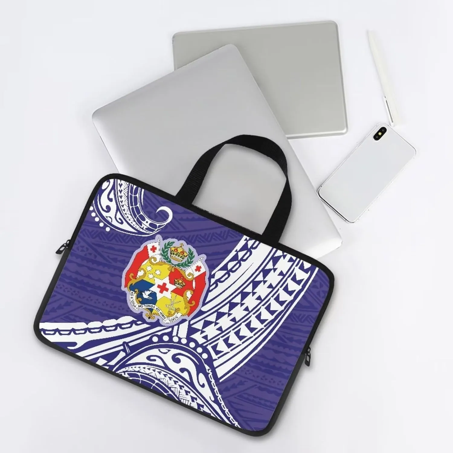 Canvas Laptop Tote Work Bag for Women Computer Compartment Pockets 10-17inch