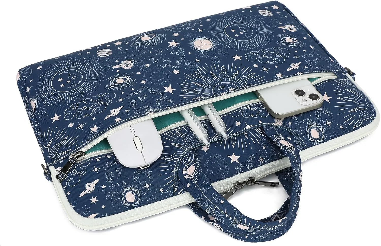 Canvaslove Water Resistant Laptop Shoulder Sleeve Case Bag for MacBook Pro 16 inch and 15.6 inch and 16 inch laptop