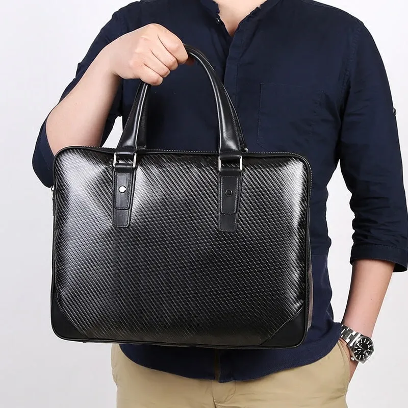 Carbon Fiber Portfolio Brief Bag