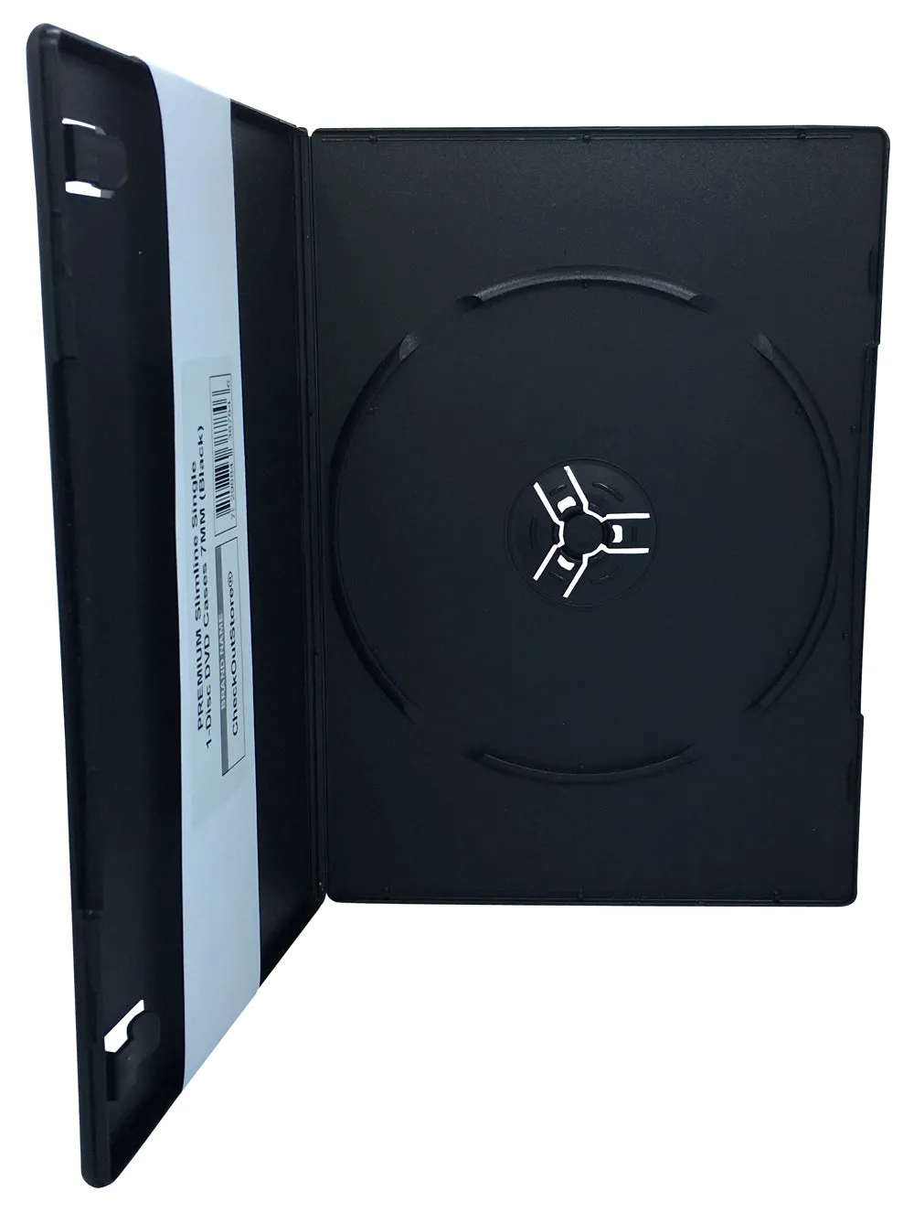 CheckOutStore Premium Slimline Single 1-Disc DVD Cases 7mm