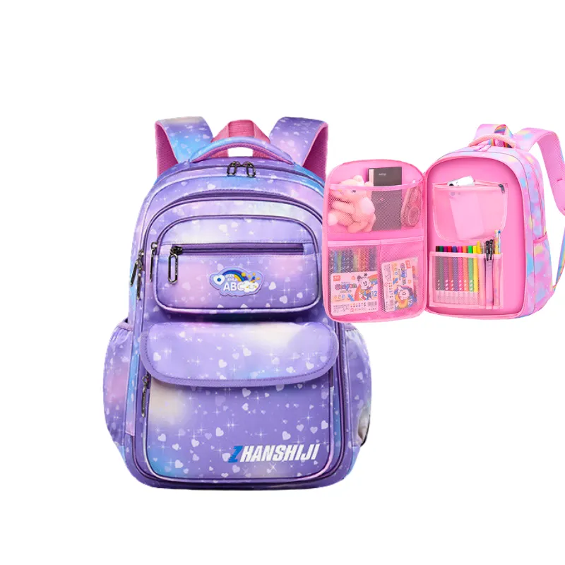 Cloudy Design Kids School Bag for Girls