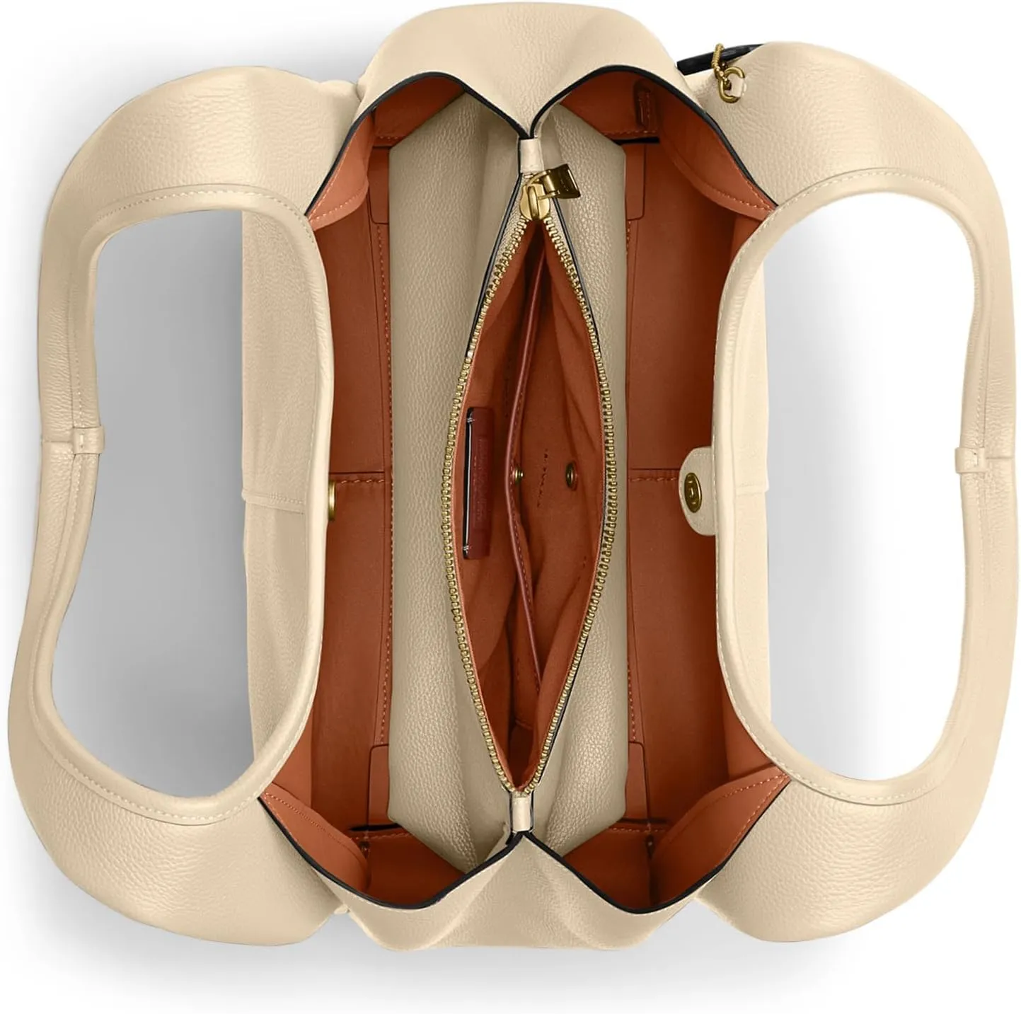 Coach Polished Pebble Leather Lana Shoulder Bag