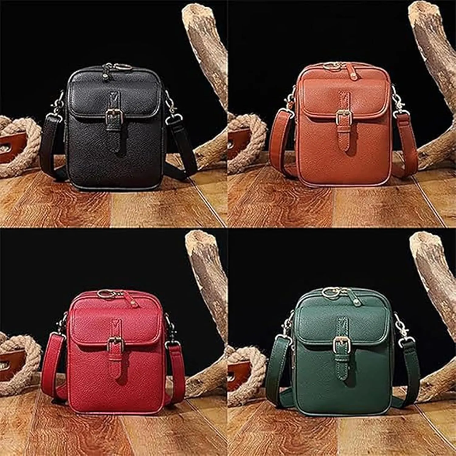 Collaborate Crossbody Leather Bag for Women, Urvashi Crossbody Leather Bags, Collaboraten1 Purse Tojoyride Shoulder Bags