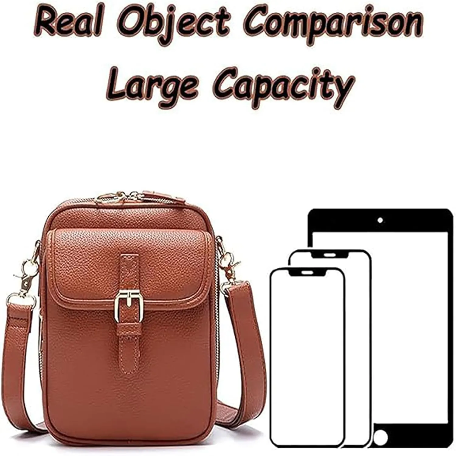 Collaborate Crossbody Leather Bag for Women, Urvashi Crossbody Leather Bags, Collaboraten1 Purse Tojoyride Shoulder Bags