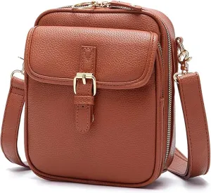 Collaborate Crossbody Leather Bag for Women, Urvashi Crossbody Leather Bags, Collaboraten1 Purse Tojoyride Shoulder Bags