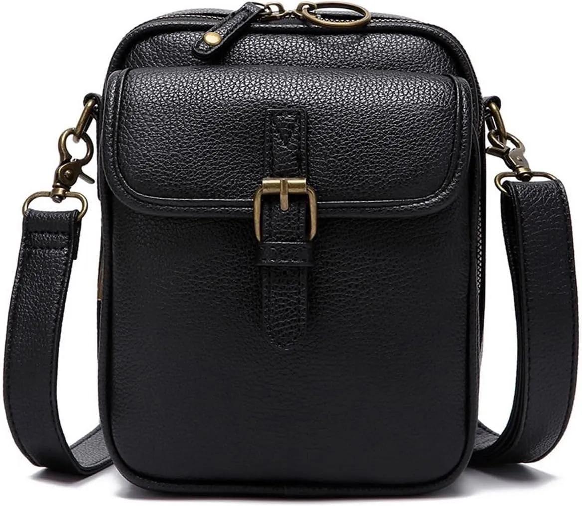 Collaboraten1 Crossbody Leather Bag, UrvashiCrossbody Leather Bag, Tojoyride Crossbody Bags, with Multiple Card Slots
