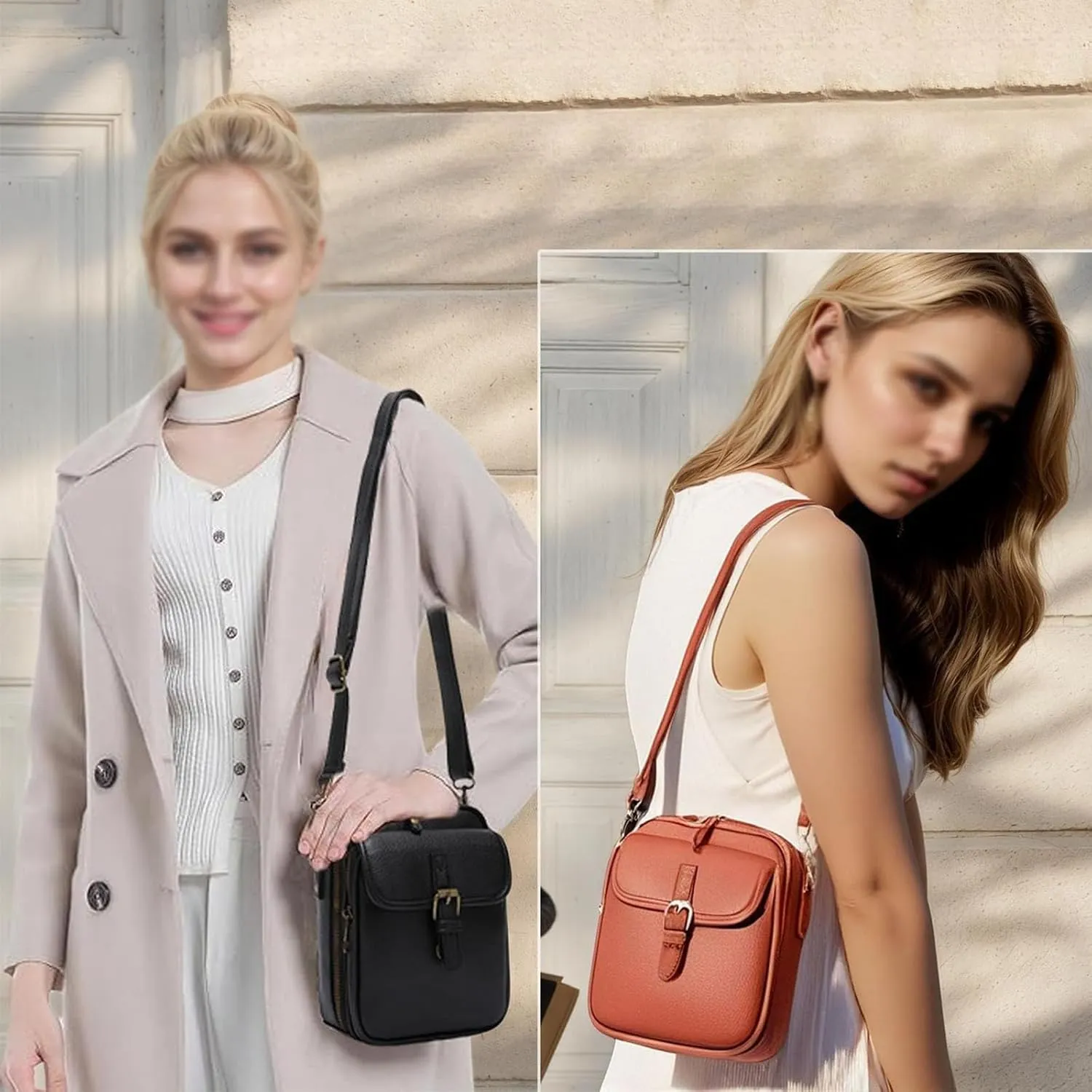 Collaboraten1 Crossbody Leather Bag,Urvashi Crossbody Leather Bags,Collaboration Bag for Women's