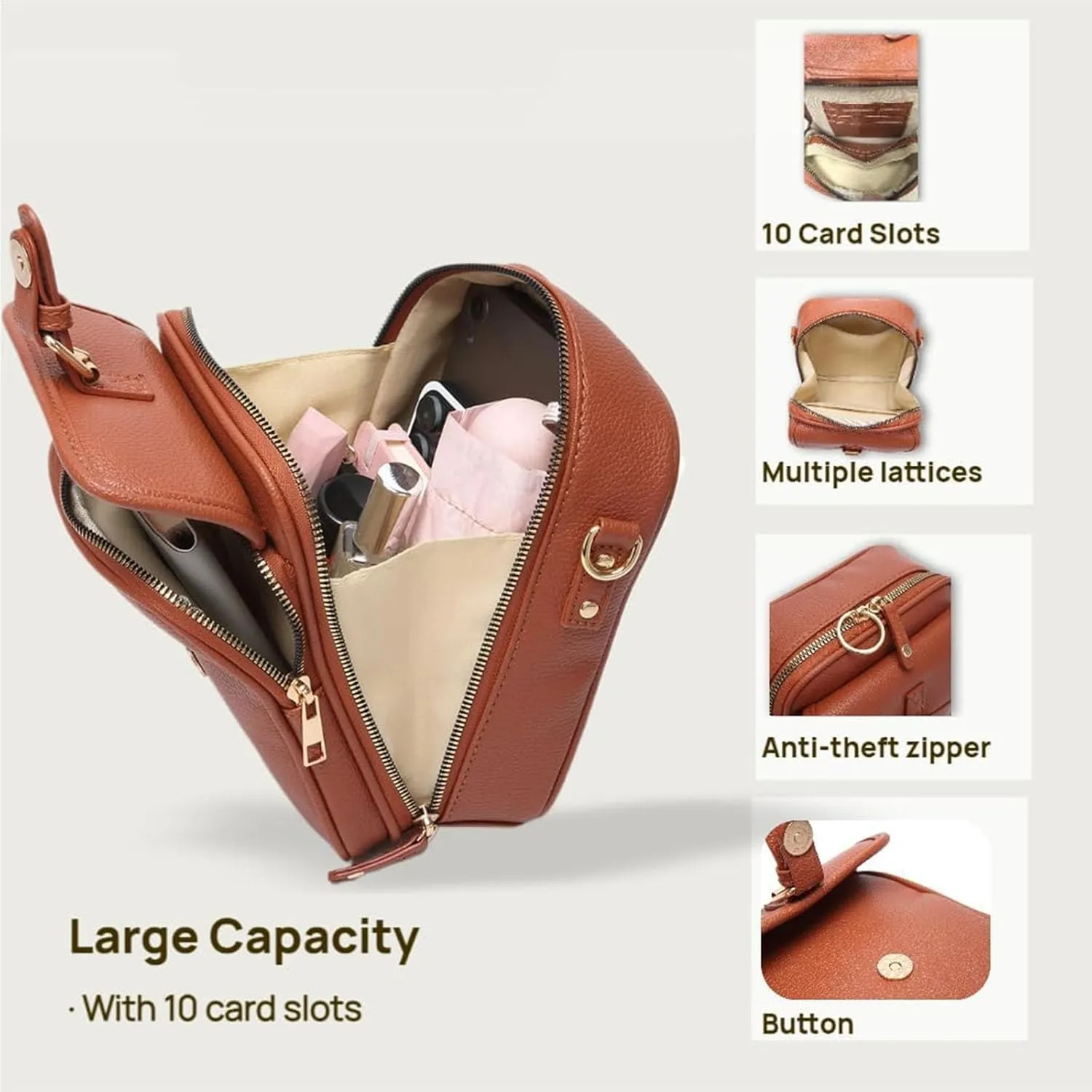 Collaboraten1 Crossbody Leather Bag,Urvashi Crossbody Leather Bags,Collaboration Bag for Women's
