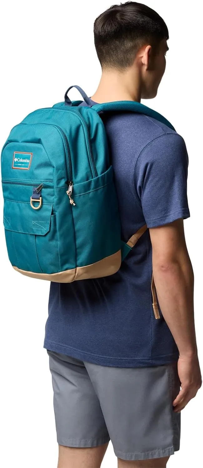 Columbia Unisex Buxton 26L Backpack, River Blue/Canoe, One Size