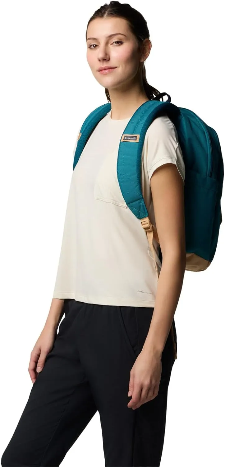 Columbia Unisex Buxton 26L Backpack, River Blue/Canoe, One Size