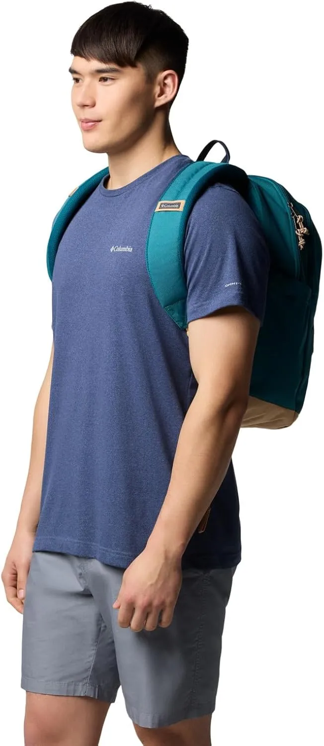 Columbia Unisex Buxton 26L Backpack, River Blue/Canoe, One Size
