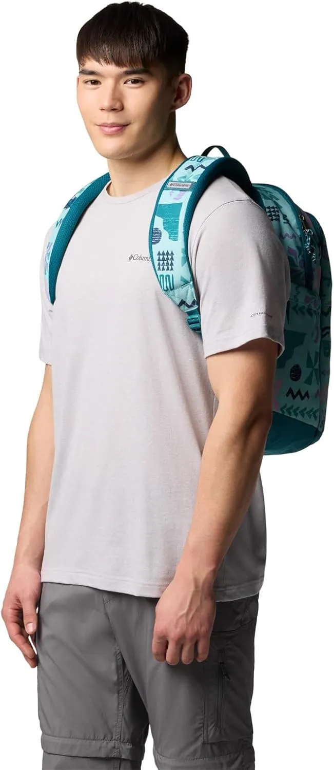 Columbia Unisex Buxton 26L Printed Backpack, Spray Outerbounds, One Size
