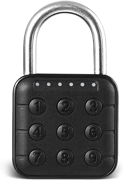 Combination Lock for Locker, Smart Padlock with Code TUYA App Control, Keyless Entry for Gym Lockers, Gates, Storage, Suitcases, IP67 Waterproof