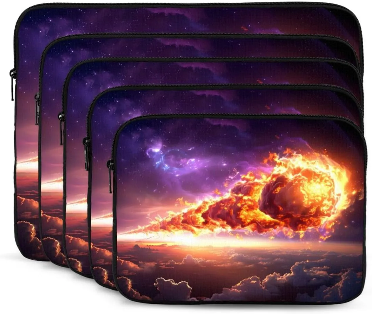 Comet In Space Laptop Inner Bag Laptop Sleeve Case Briefcase Carrying Laptop Cover