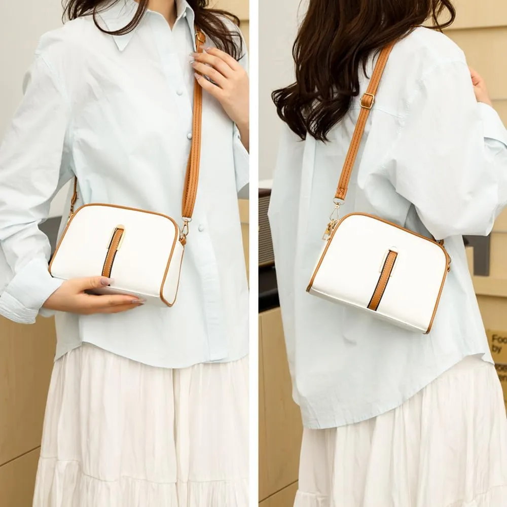 Crossbody Purse for Women, Leather Crossbody Bags Shoulder Bags Purses for Women