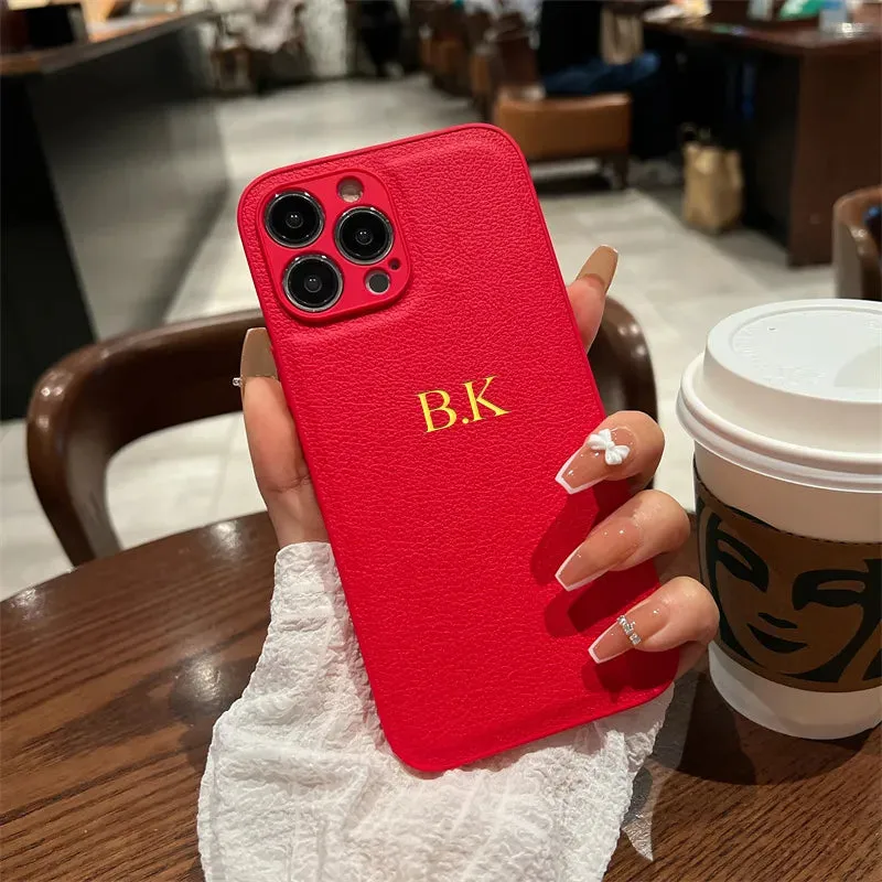 Custom Initials Personalized Premium Case For iPhone