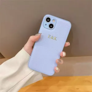 Custom Initials Personalized Premium Case For iPhone