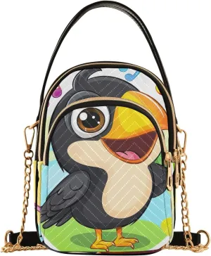 Cute Cartoon Small Shoulder Bags for Women Crossbody Small Purse with Handle