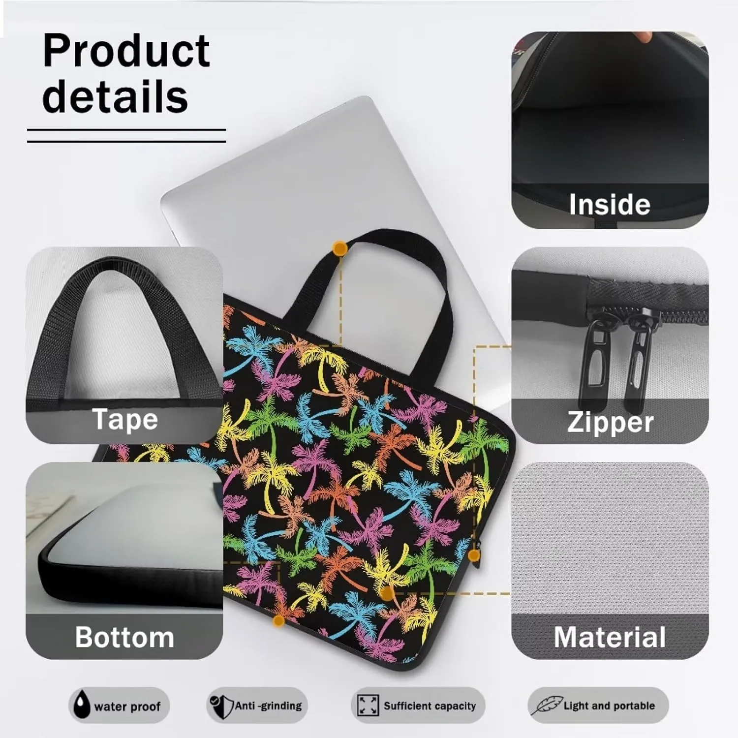 Cute Laptop Bag 15.6 Inch for Boys Girls,14inch Laptop Case Laptop Tote Bag Gifts for Men Women