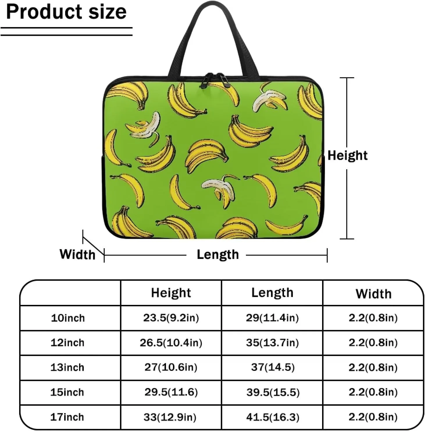 Cute Laptop Bag for Women 13In Lightweight Laptop Messenger Bag Briefcase Large Laptop Tote Bag for Men