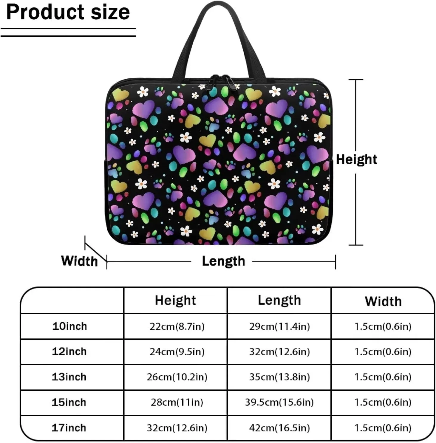 Cute Laptop Bag for Women 13In Lightweight Laptop Messenger Bag Briefcase Large Laptop Tote Bag for Men