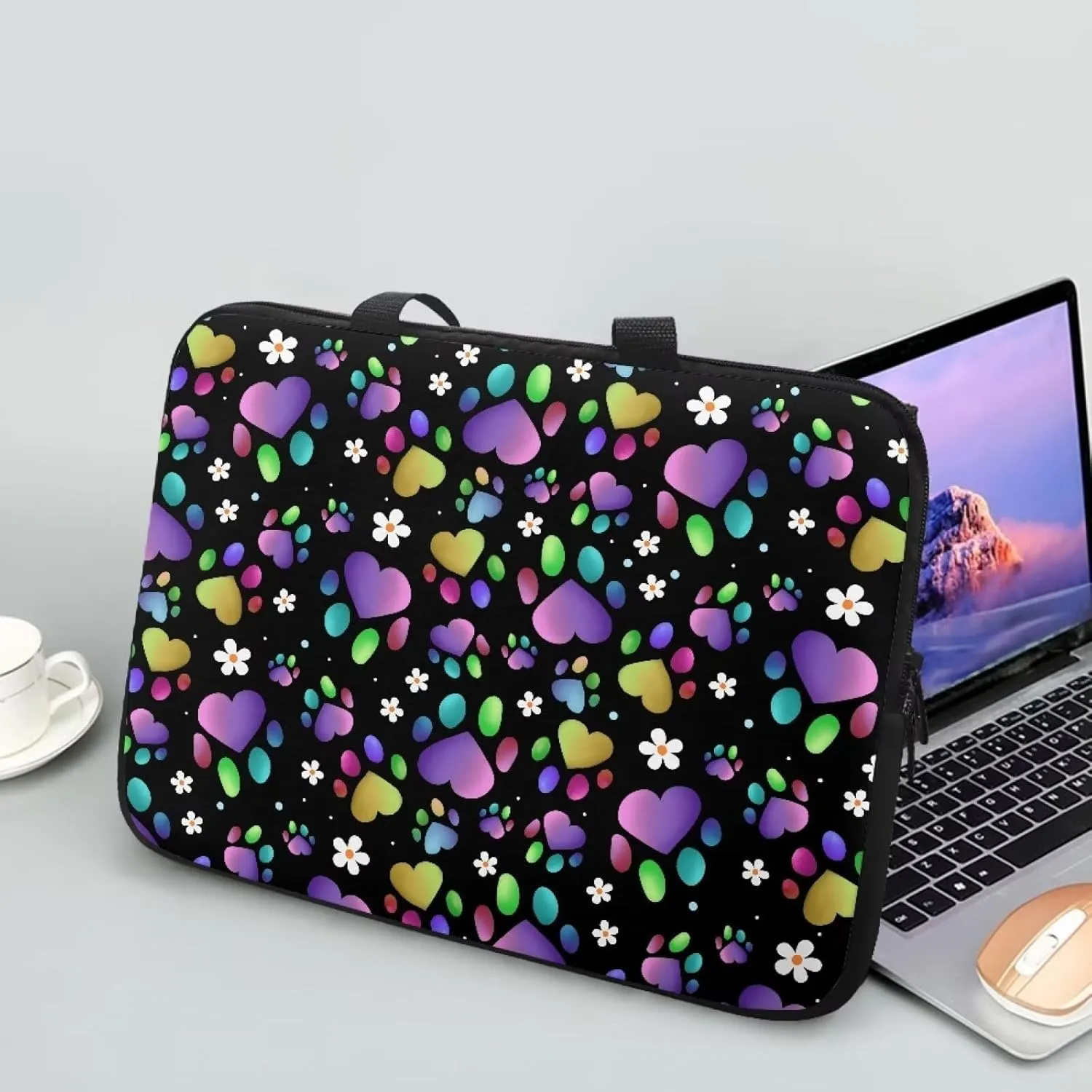 Cute Laptop Bag for Women 13In Lightweight Laptop Messenger Bag Briefcase Large Laptop Tote Bag for Men
