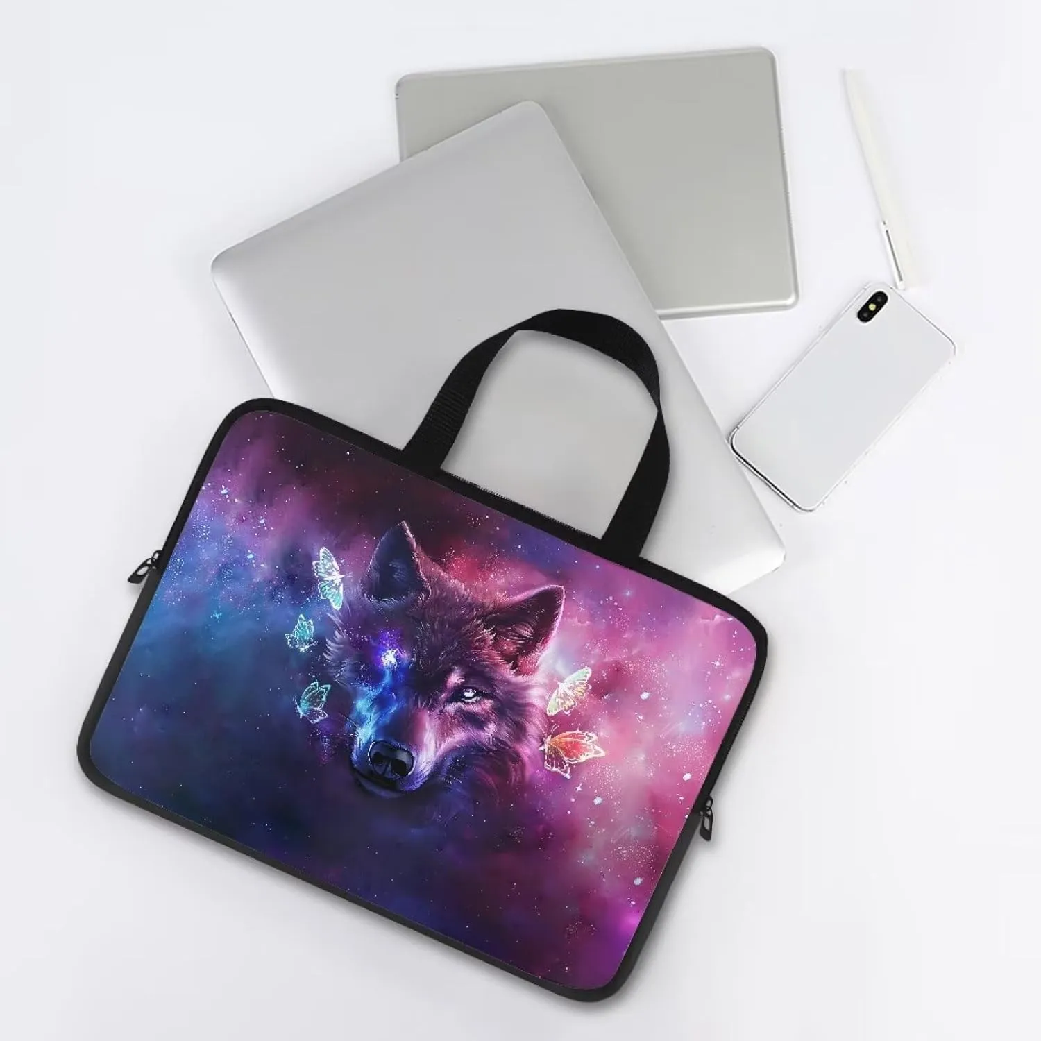 Cute Laptop Tote Bag Women,Messenger Bag Laptop Sleeve Case Bag for 12 In 13In 15In 17In Laptop Bag for Men