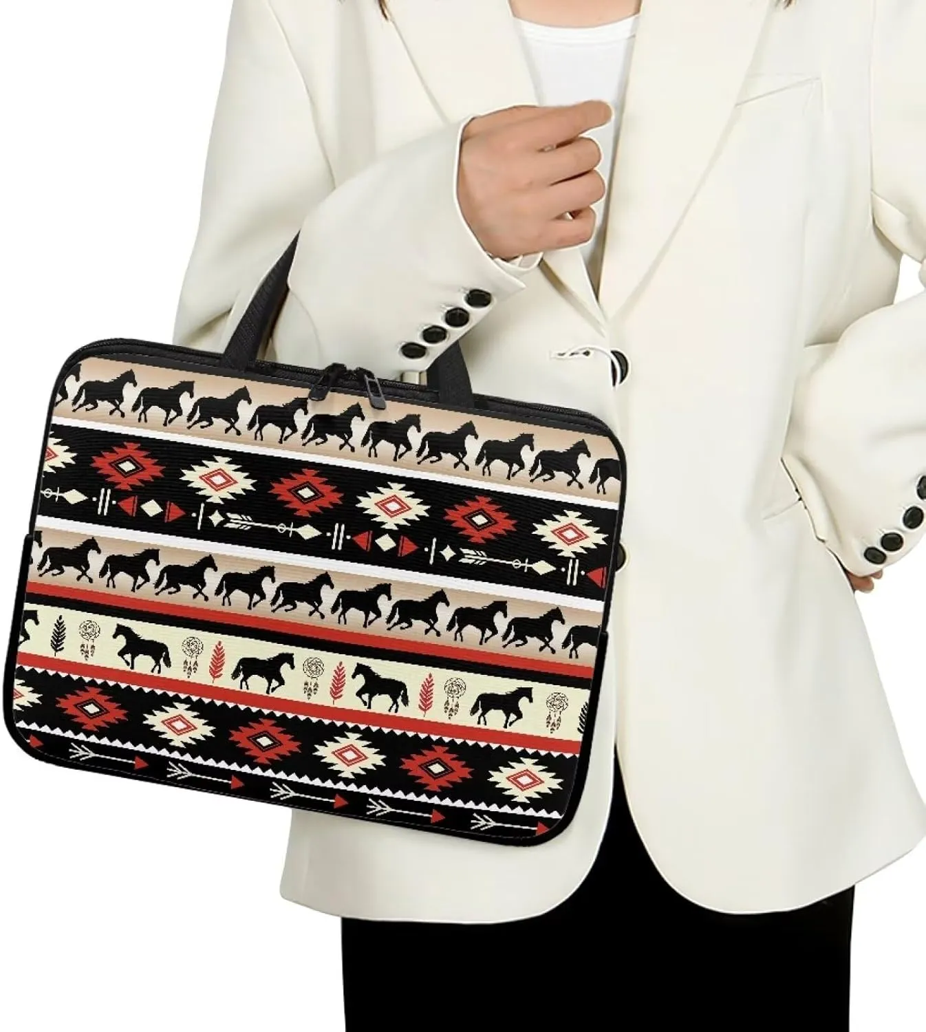 Cute Laptop Tote Bag Women,Messenger Bag Laptop Sleeve Case Bag for 12 In 13In 15In 17In Laptop Bag for Men