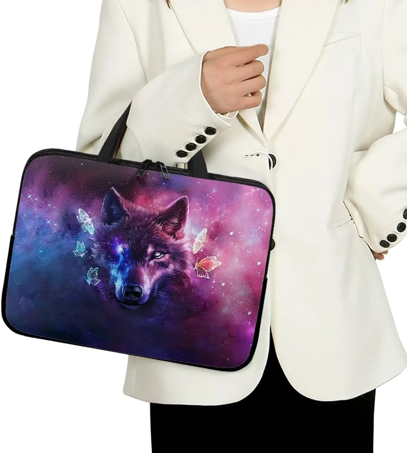 Cute Laptop Tote Bag Women,Messenger Bag Laptop Sleeve Case Bag for 12 In 13In 15In 17In Laptop Bag for Men