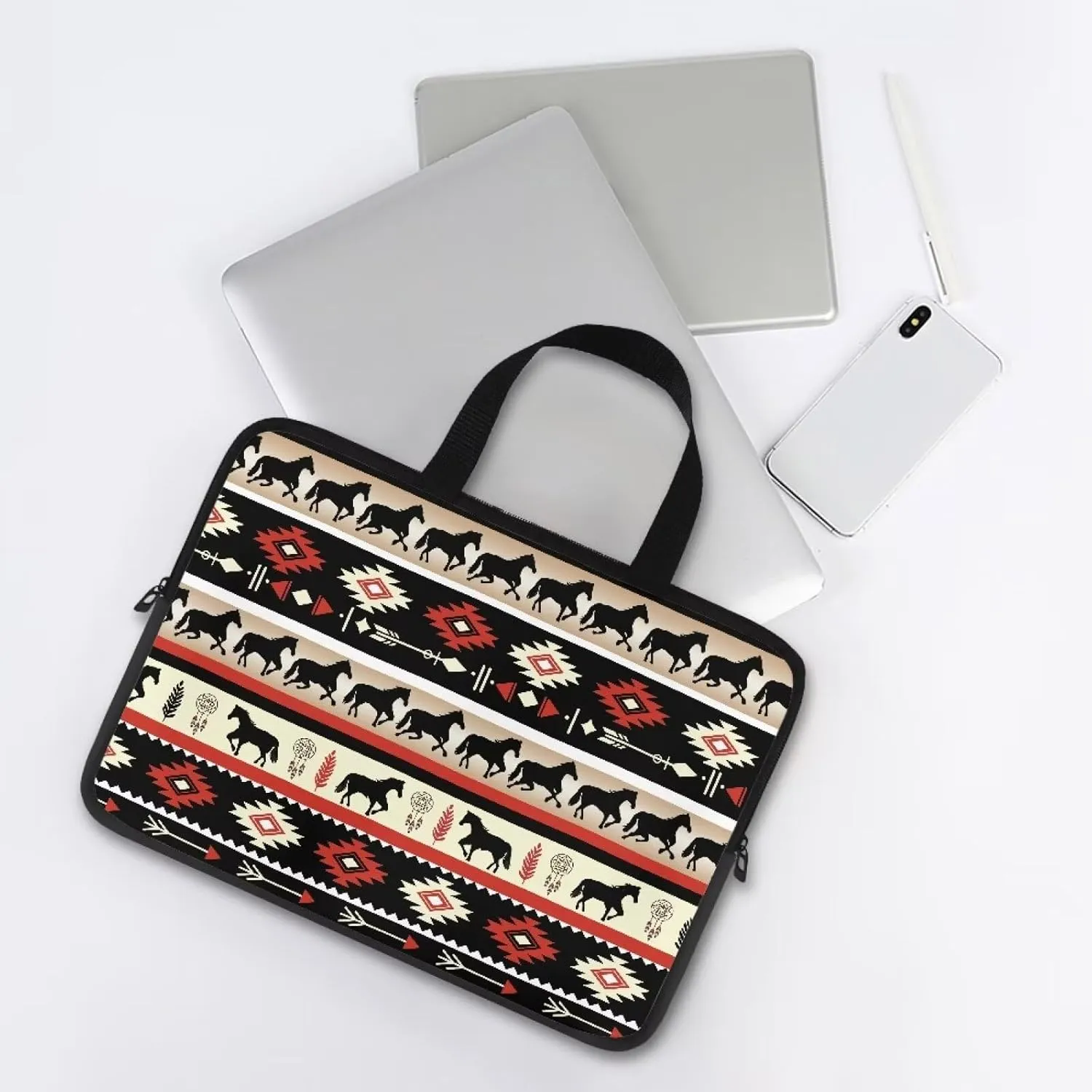 Cute Laptop Tote Bag Women,Messenger Bag Laptop Sleeve Case Bag for 12 In 13In 15In 17In Laptop Bag for Men