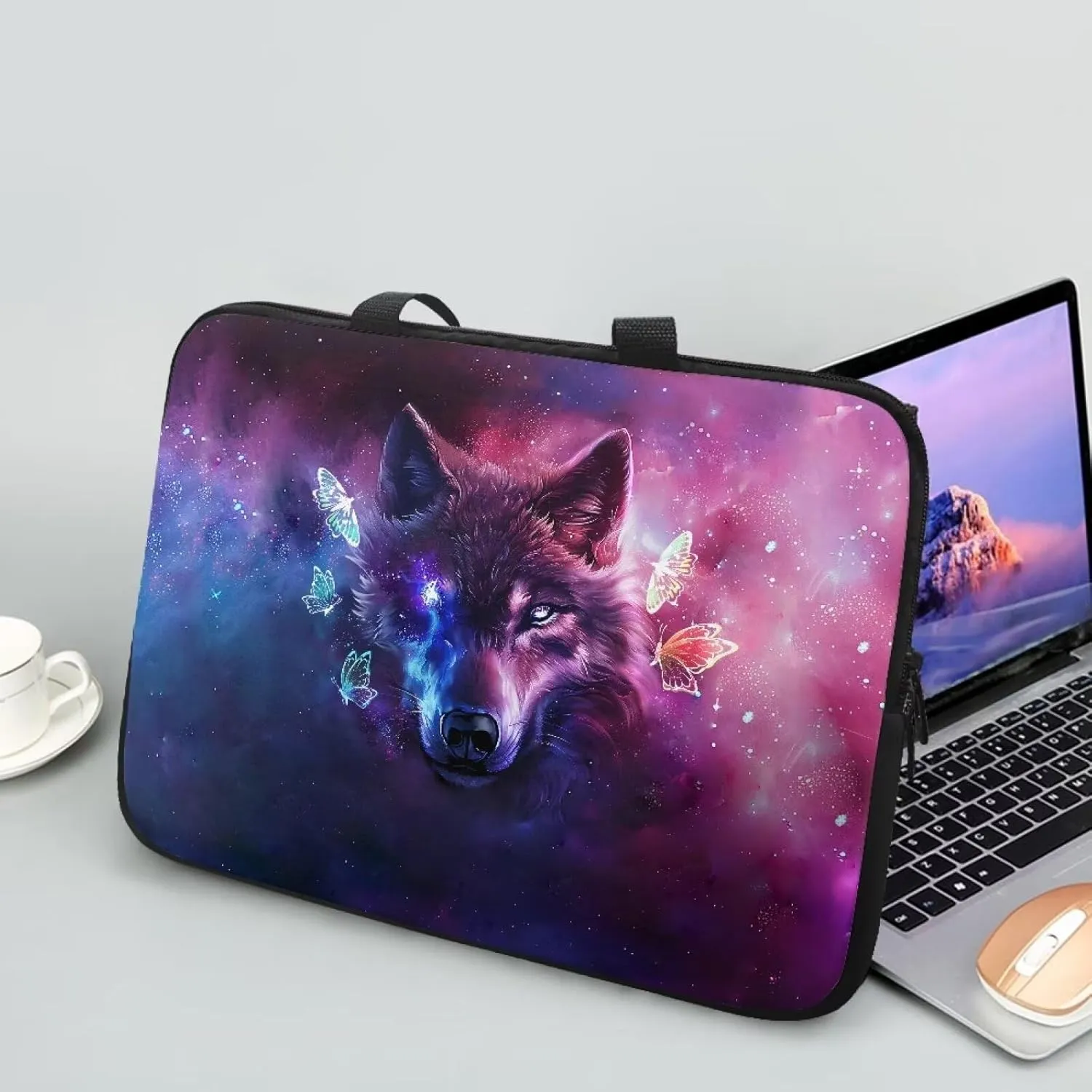 Cute Laptop Tote Bag Women,Messenger Bag Laptop Sleeve Case Bag for 12 In 13In 15In 17In Laptop Bag for Men