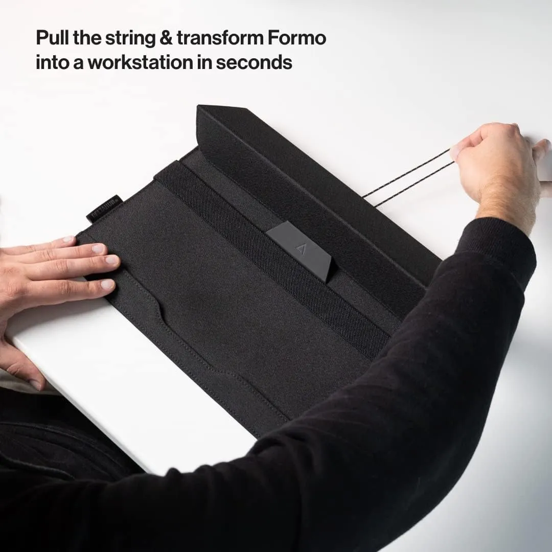 DELTAHUB: Laptop Bag with Adjustable Laptop Stand, Foldable Case for MacBook, Adjustable Angle Sleeve