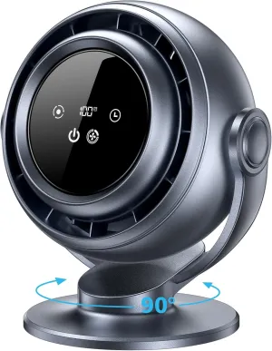 Desk Fans for Bedroom,Oscillating Air Circulator Fan 270°Vertical Manual 90° Oscillating Fan,10 Speeds,4H Timer Quiet for Home,Travel