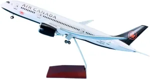 Die-cast Aircraft Model 1 130 for Boeing B787 Air Canada Finished Aircraft Model 43cm Wheeled Aircraft Airplane Model kit