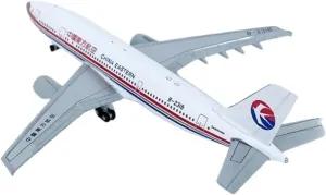 Diecast Plane Model 1/400 for A300-600R Alloy Metal Die-Casting Airplane Model for Static Display Decoration