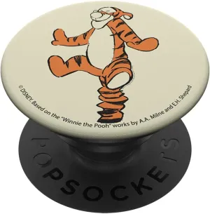 Disney Winnie The Pooh Tigger Bouncing Portrait PopSockets Standard PopGrip
