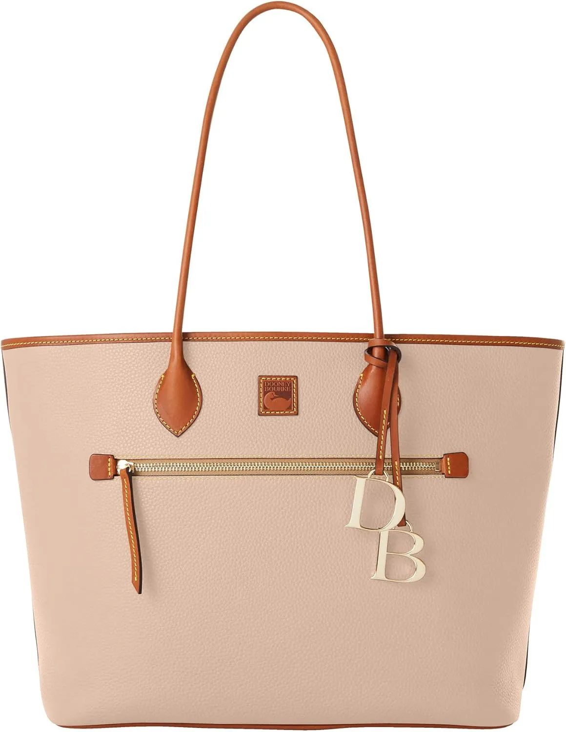 Dooney & Bourke Large Tote Bags for Women, Large Leather Tote Bag with Zipper Pockets and Long Shoulder Straps