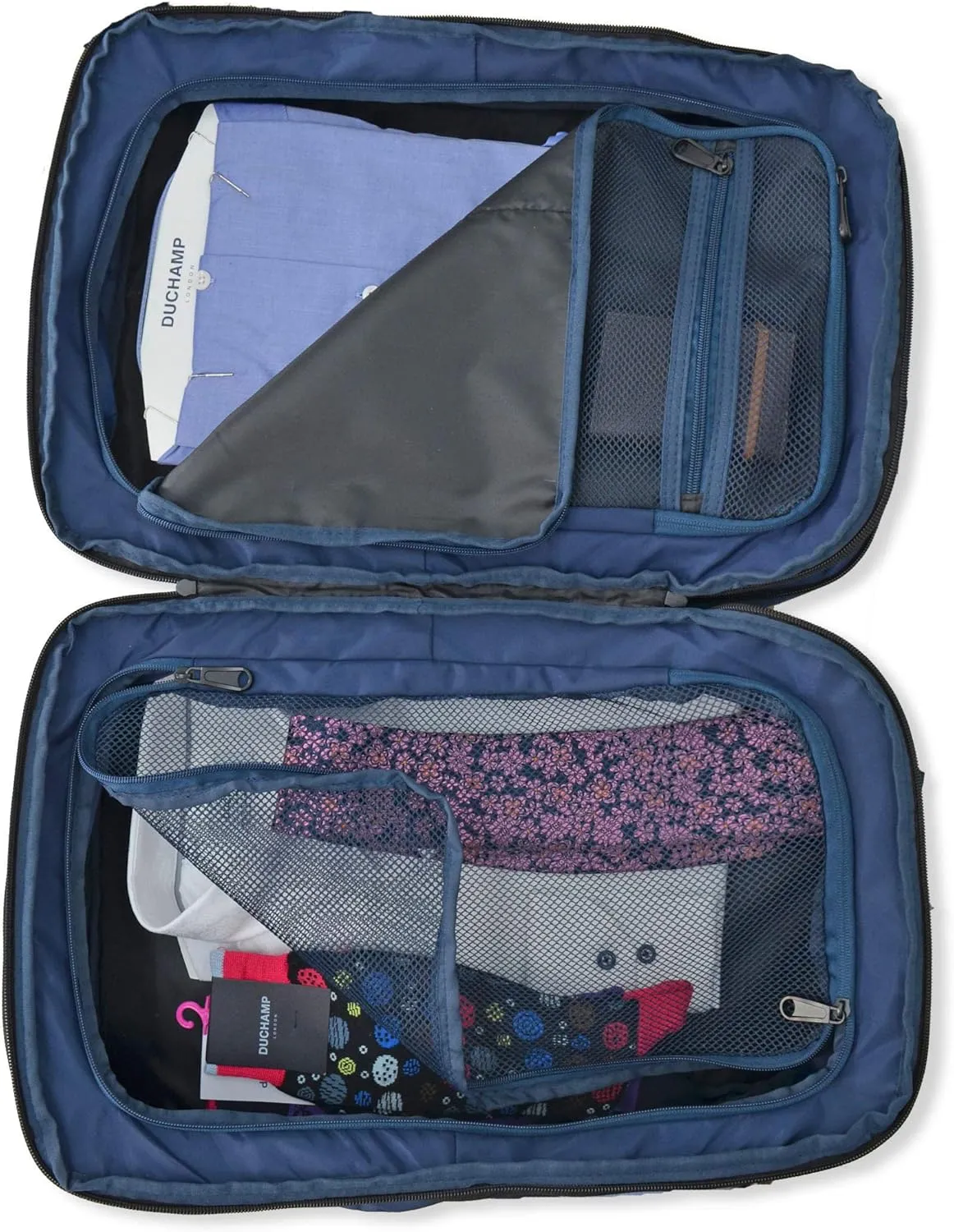Duchamp Getaway Expandable Carry-On Backpack Suitcase