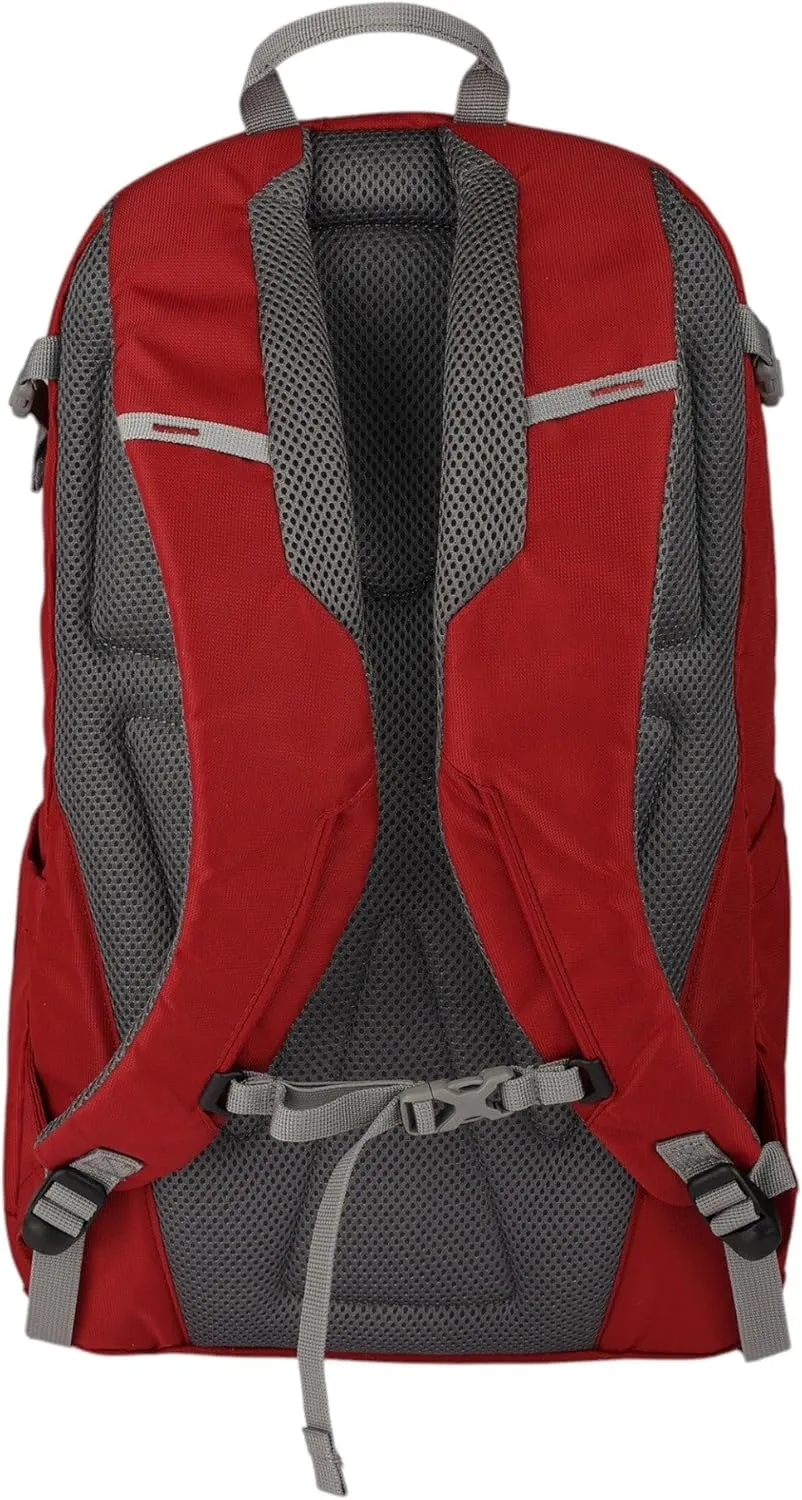 Eddie Bauer Montlake Backpack | Travel | Commuting | Laptop | Everyday Carry | Outdoor |, Dark Ruby, 27L