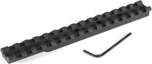 EGW Remington 597 0 MOA Tactical Scope Mount Rail, Black - 40300