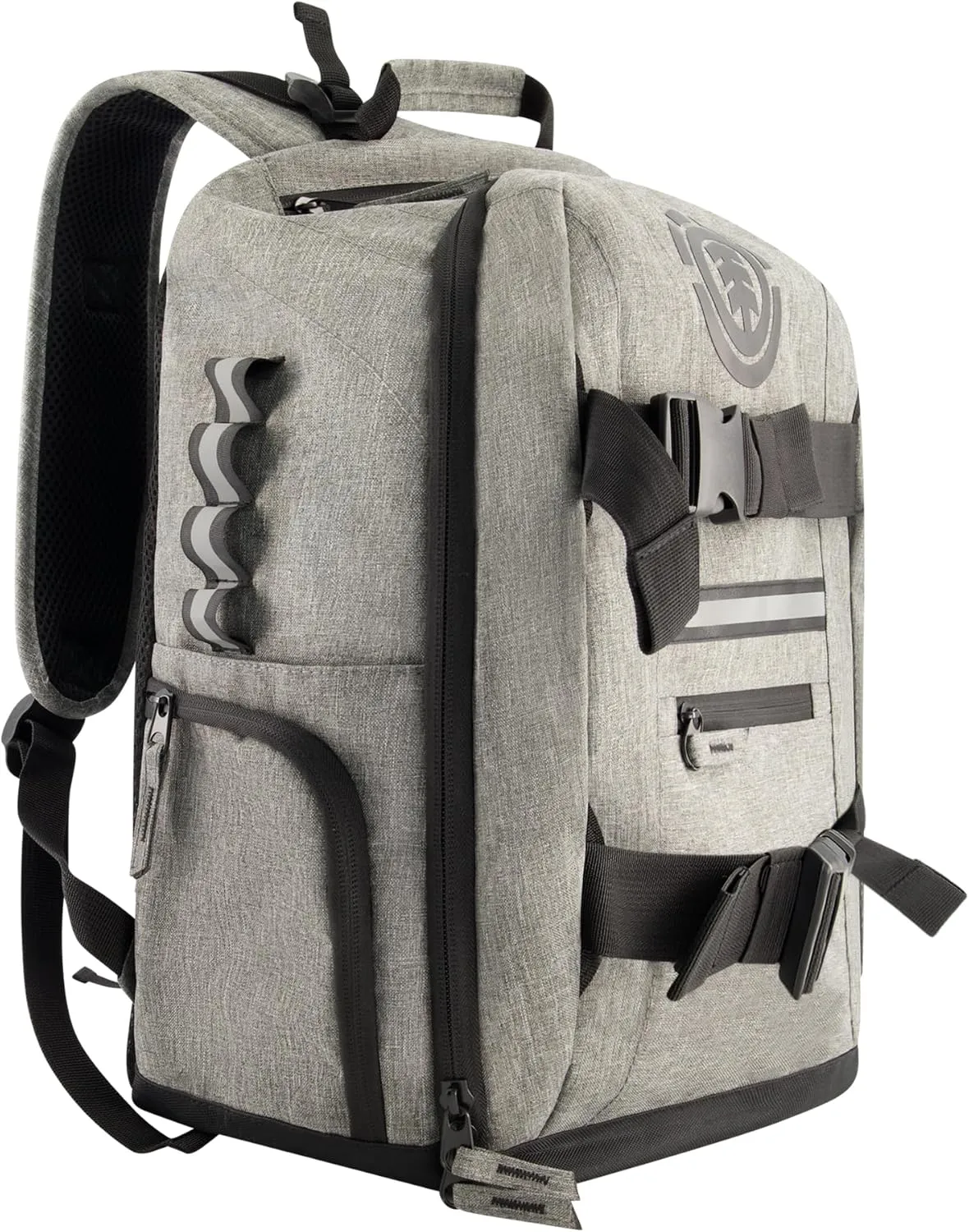 Element Mohave Backpack, 15 Inch Laptop, Padded Computer Bag for Commute or Travel, Heather, One Size