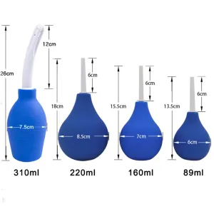 Enema Cleaning Container Vagina & Anal Cleaner Douche Enema Cleaning Bulb for Women Men Extra large 310ml