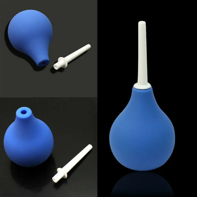 Enema Cleaning Container Vagina & Anal Cleaner Douche Enema Cleaning Bulb for Women Men Extra large 310ml